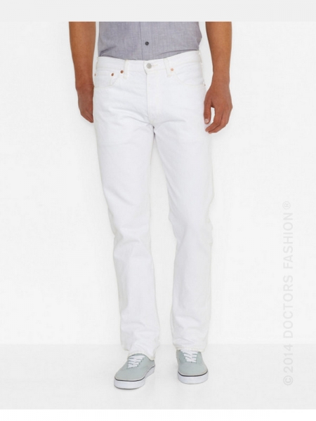 LEVIS 501, weiße Herren Jeans